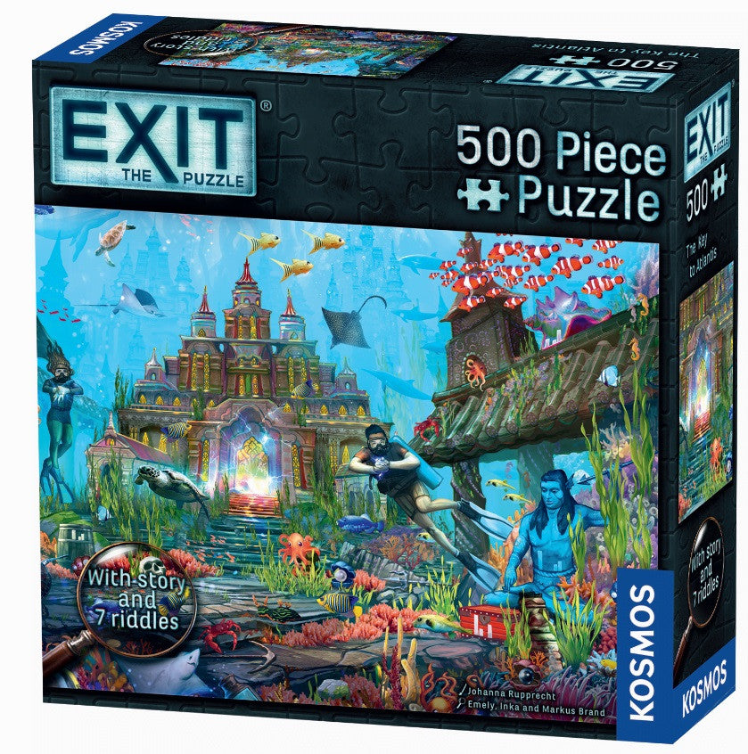 PREORDER Exit the Game The Key to Atlantis (Game and Puzzle)