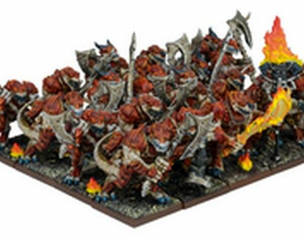 Kings Of War Salamander Mega Army