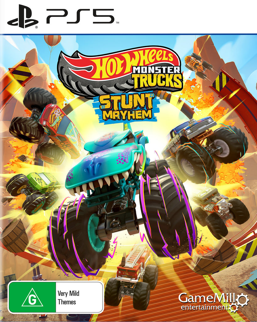 PREORDER PS5 Hot Wheels Monster Trucks Stunt Mayhem