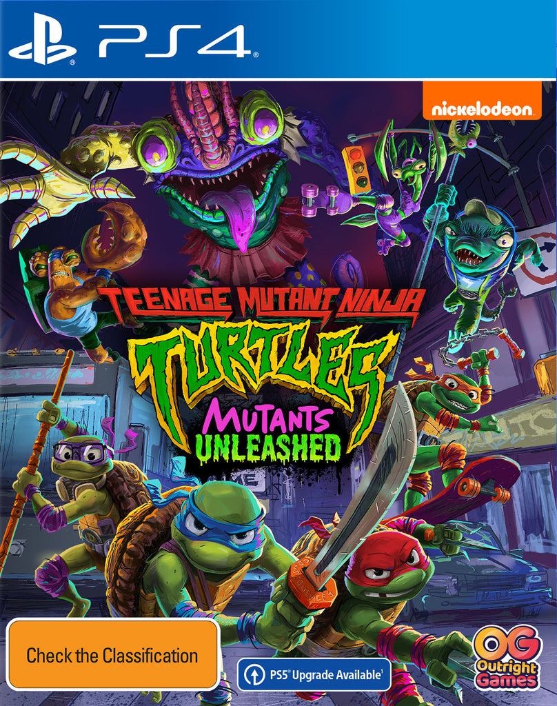 PREORDER PS4 Teenage Mutant Ninja Turtles: Mutants Unleashed