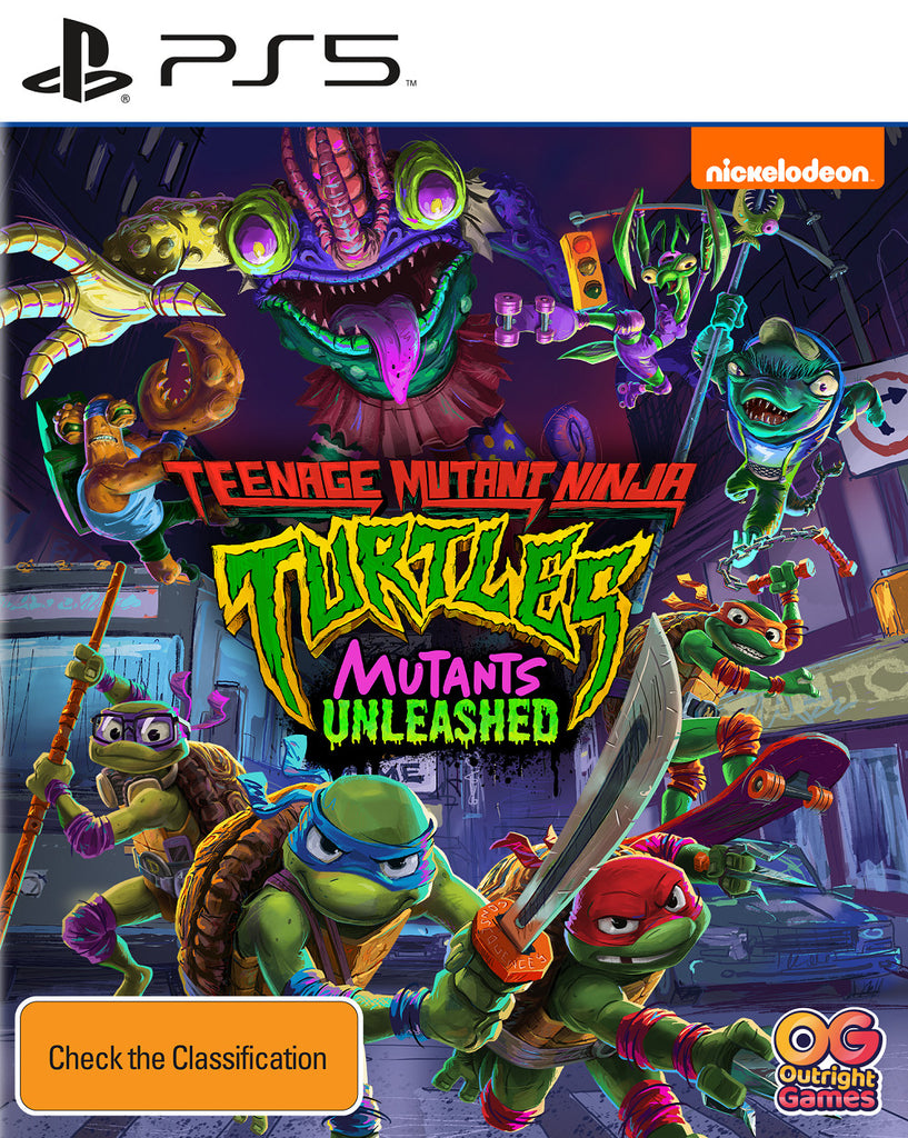 PREORDER PS5 Teenage Mutant Ninja Turtles: Mutants Unleashed