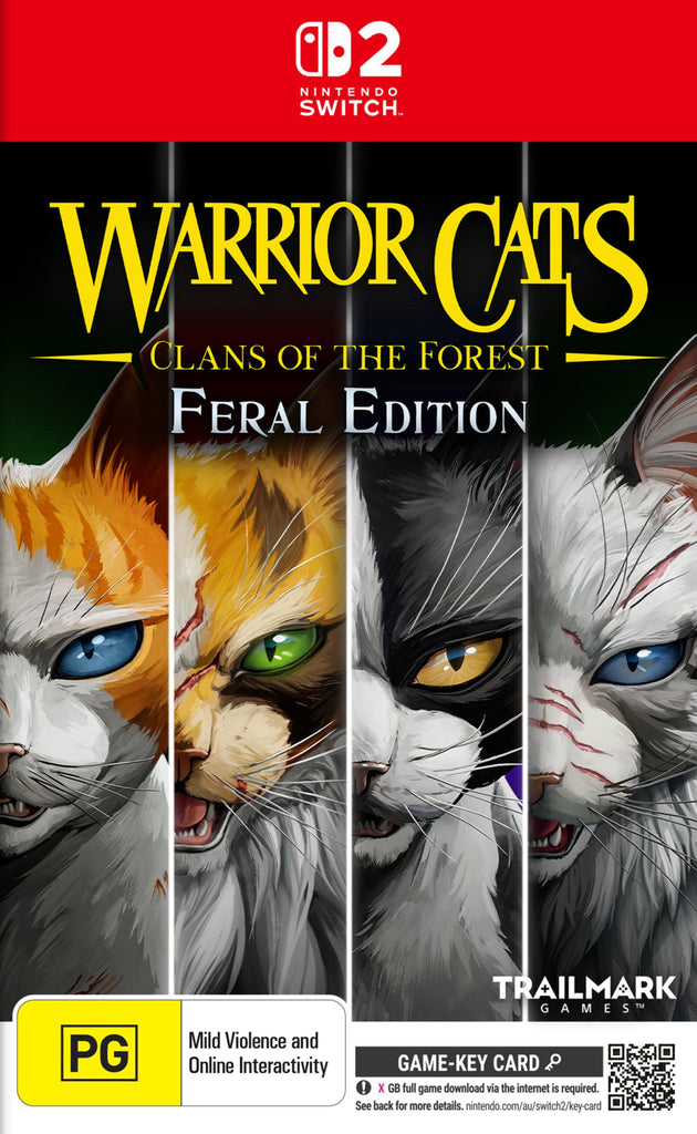 PREORDER SW2 Warrior Cats: Clans of the Forest - Feral Edition