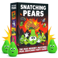 PREORDER Snatching Pears ? The Mad Memory-Matching Pear-Snatching Party Game (Not for resell on Amazon/eBay)