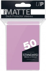 Ultra Pro Deck Protectors - Pro-Matte Pink (50 per Pack)