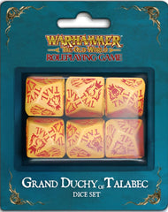 PREORDER Warhammer The Old World Roleplaying Game - Grand Duchy of Talabec Dice Set