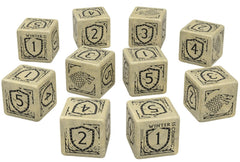 Game of Thrones - Stark 10xD6 Dice Set