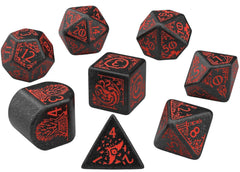 Game of Thrones - Targaryen Dice Set