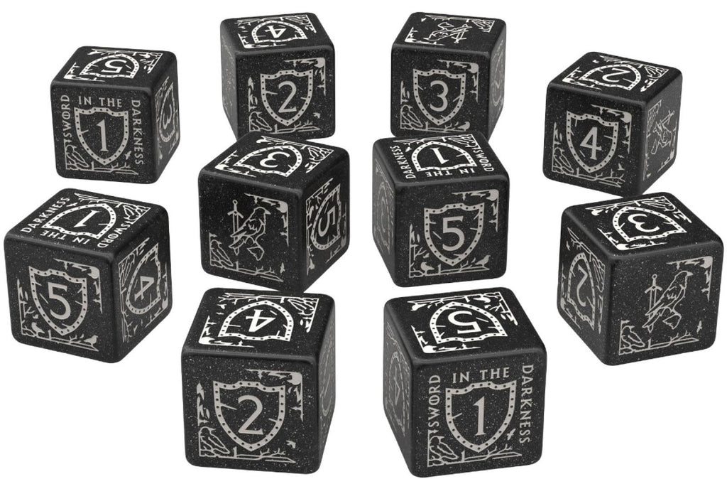 Game of Thrones - Nights Watch 10xD6 Dice Set