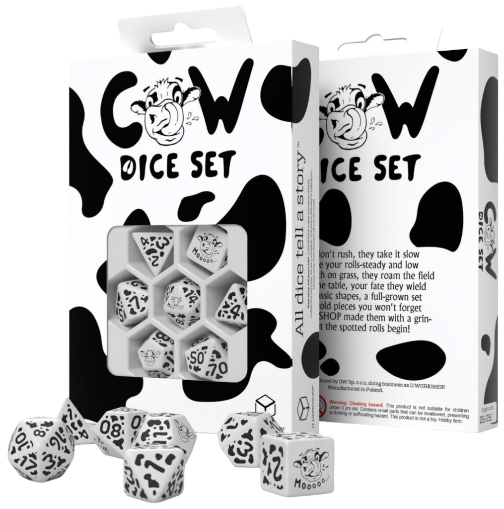 PREORDER Cow Dice Set MOOzilla