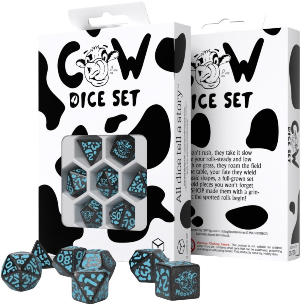 PREORDER Cow Dice Set MOOlissa