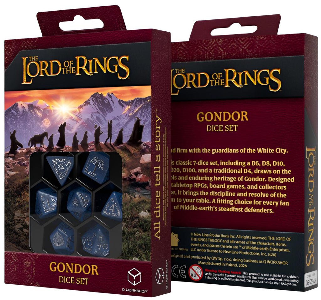 PREORDER The Lord of the Rings Gondor Dice Set