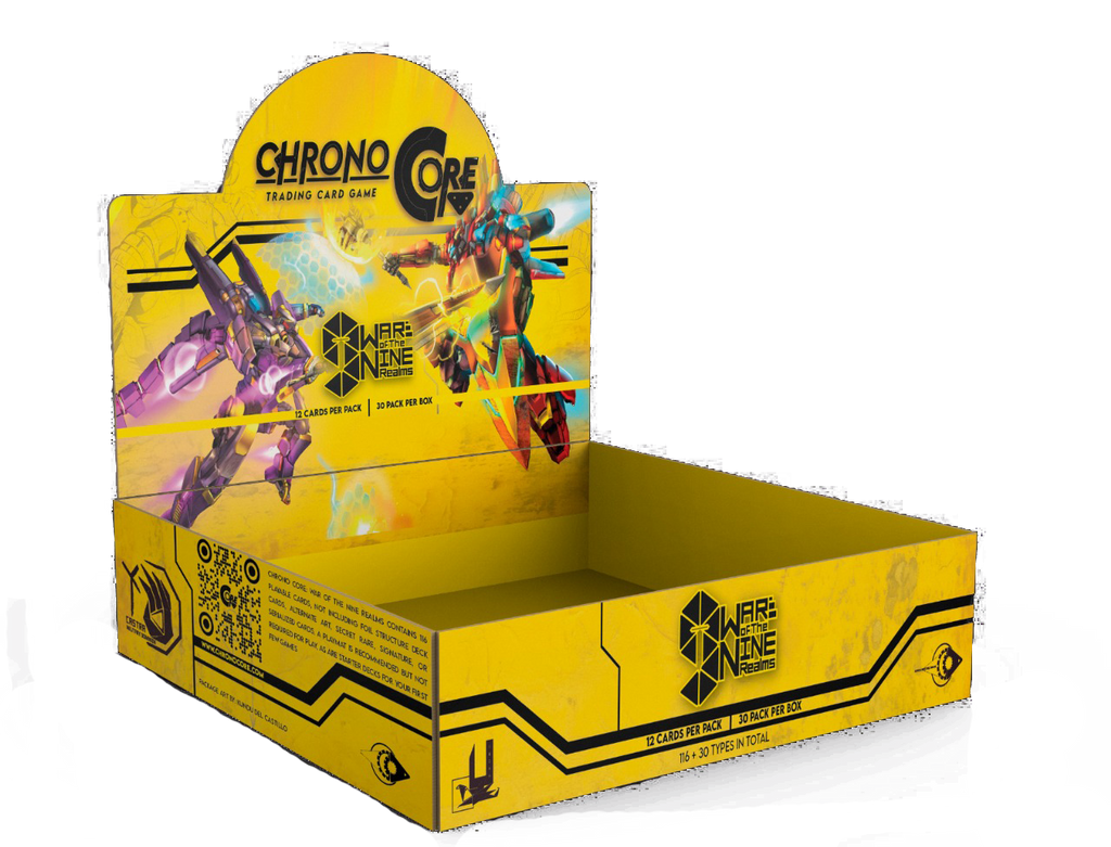 PREORDER Chrono Core - War Of The Nine realms - Display Box