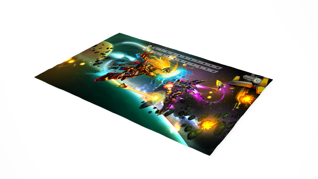 PREORDER Chrono Core - Playmat - Basilisk vs. Tiamut