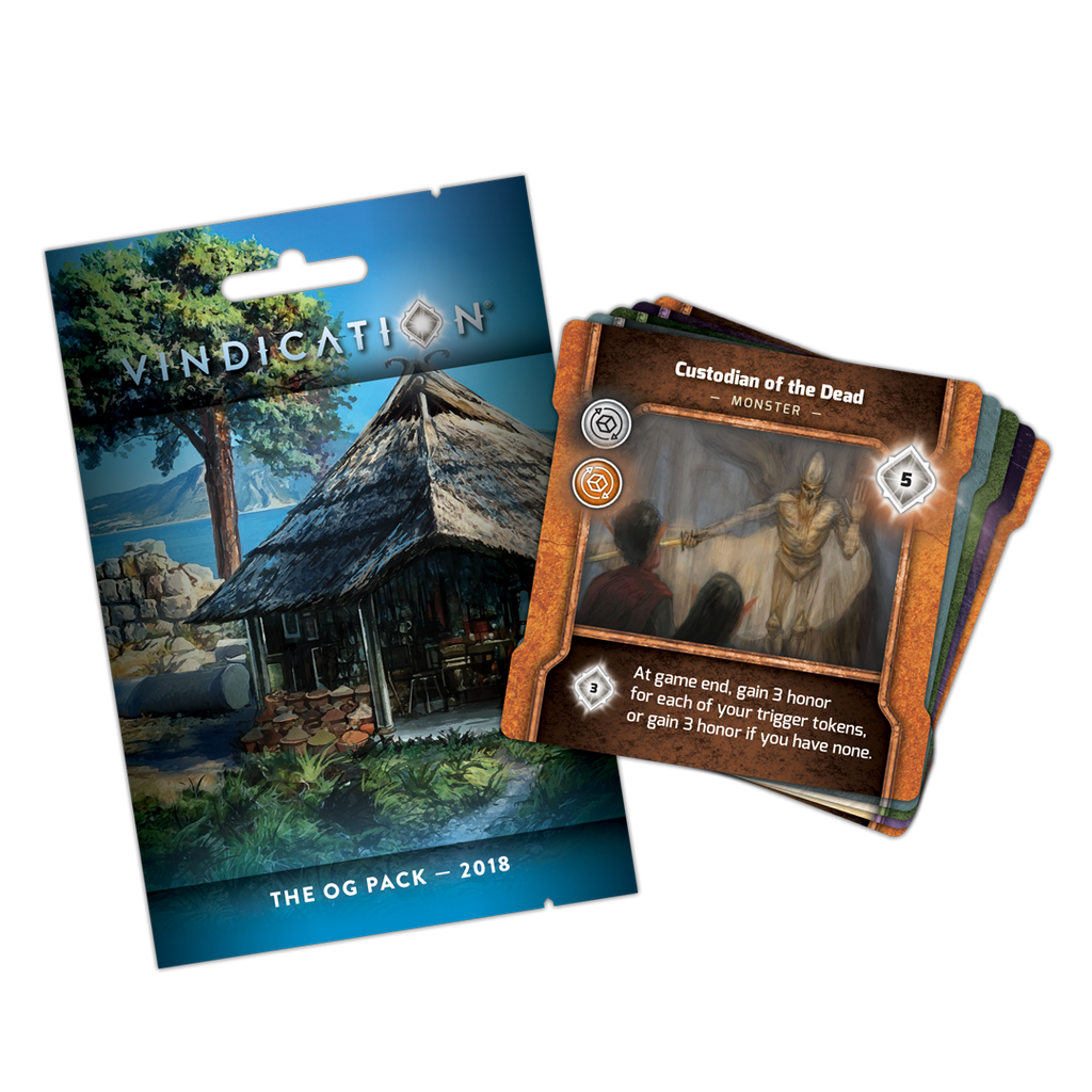 PREORDER Vindication The Original Card Pack (2018)