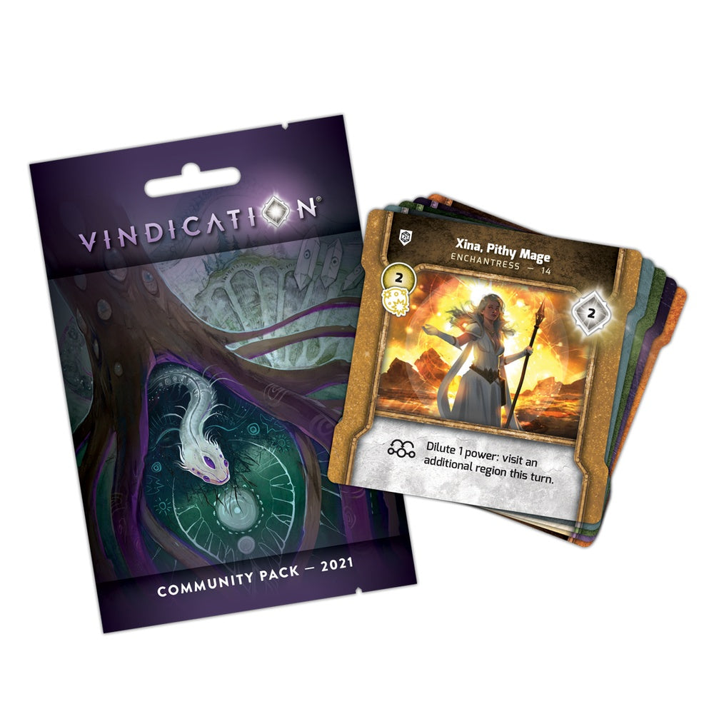 PREORDER Vindication Community Card Pack (2021)