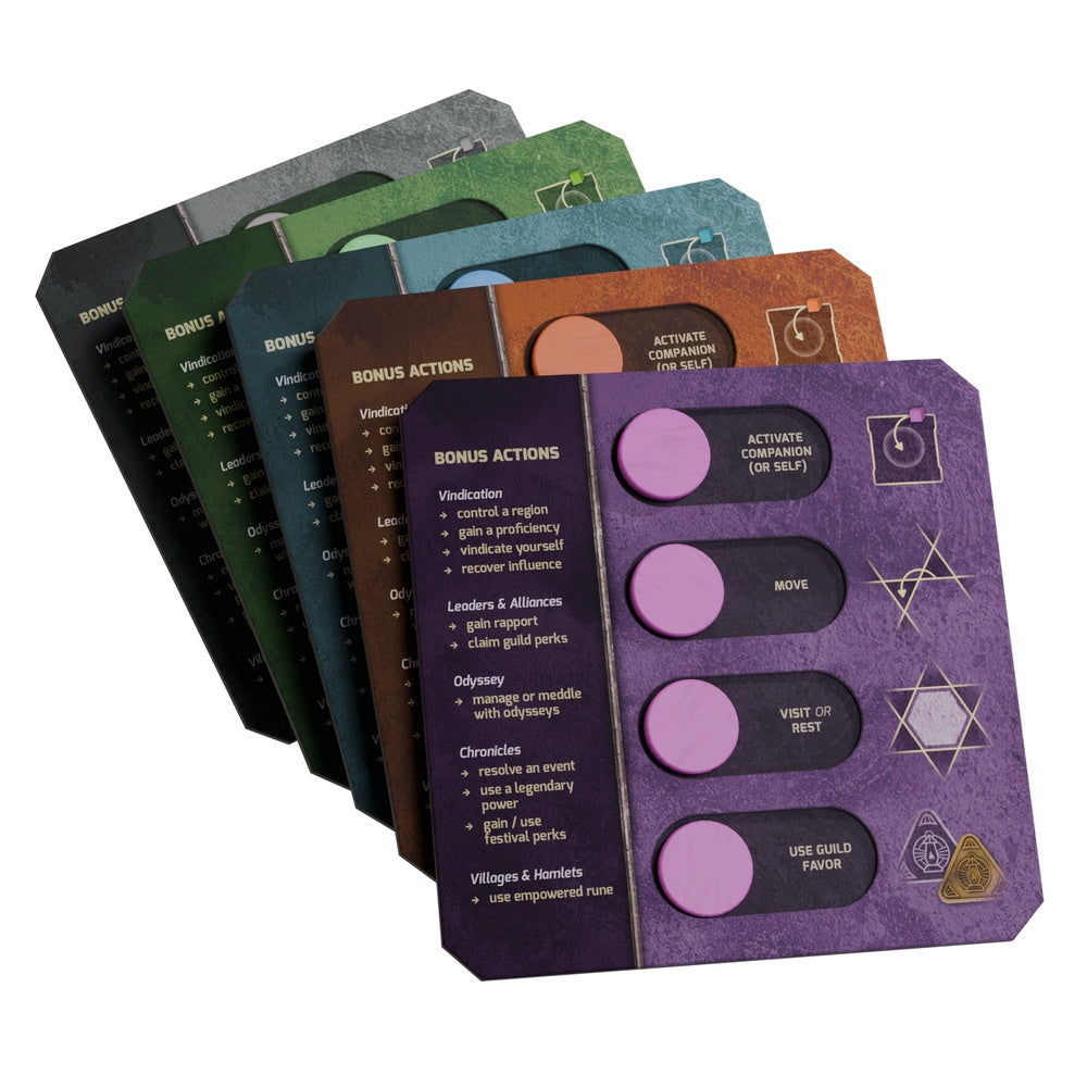 PREORDER Vindication Action Trackers