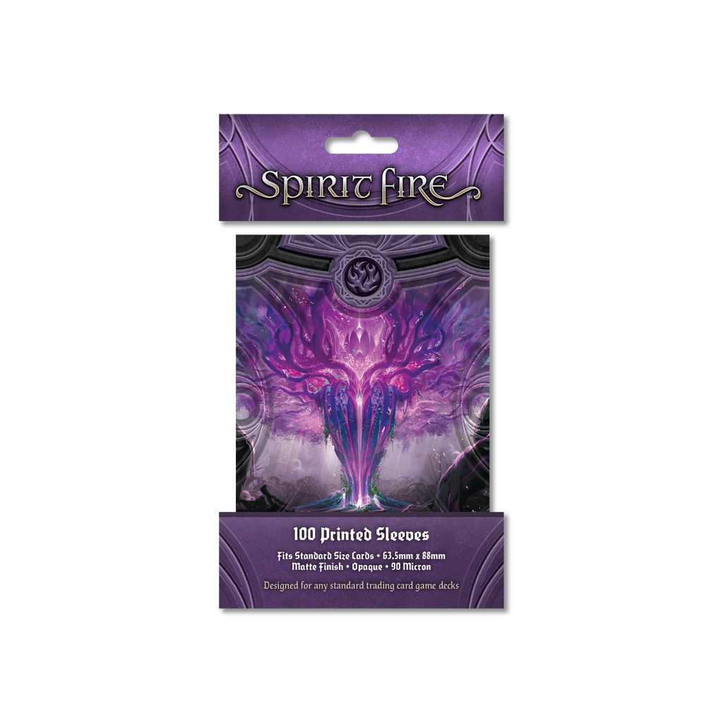PREORDER Spirit Fire Opaque Printed Sleeves Metamorphosis (Purple)