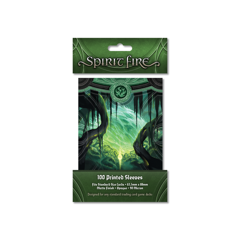PREORDER Spirit Fire Opaque Printed Sleeves Biodome (Green)
