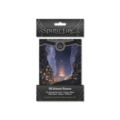 PREORDER Spirit Fire Opaque Printed Sleeves Secret Chamber (Black)