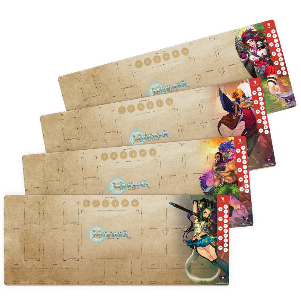 PREORDER Middara - Playmats (Set of 4)