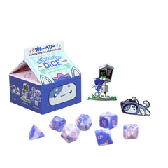 Fruit Meadows - Kawaii Cat Milk Carton-Blueberry