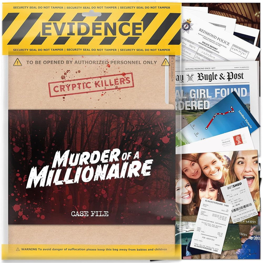 PREORDER Cryptic Killers - Murder of a Millionaire