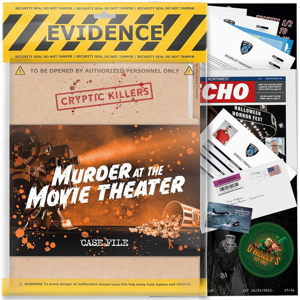 PREORDER Cryptic Killers - Murder at the Movie Theater