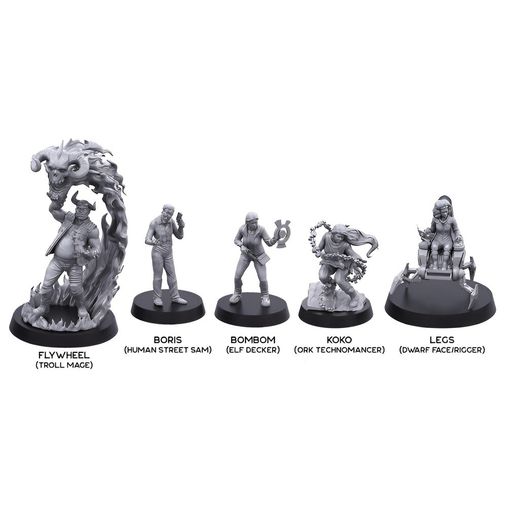 PREORDER Shadowrun Miniatures - Sprawl Runners