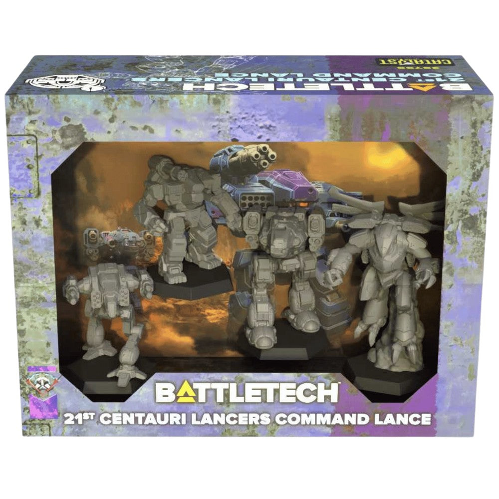 PREORDER Battletech - 21st Centauri Lancers Command Lance