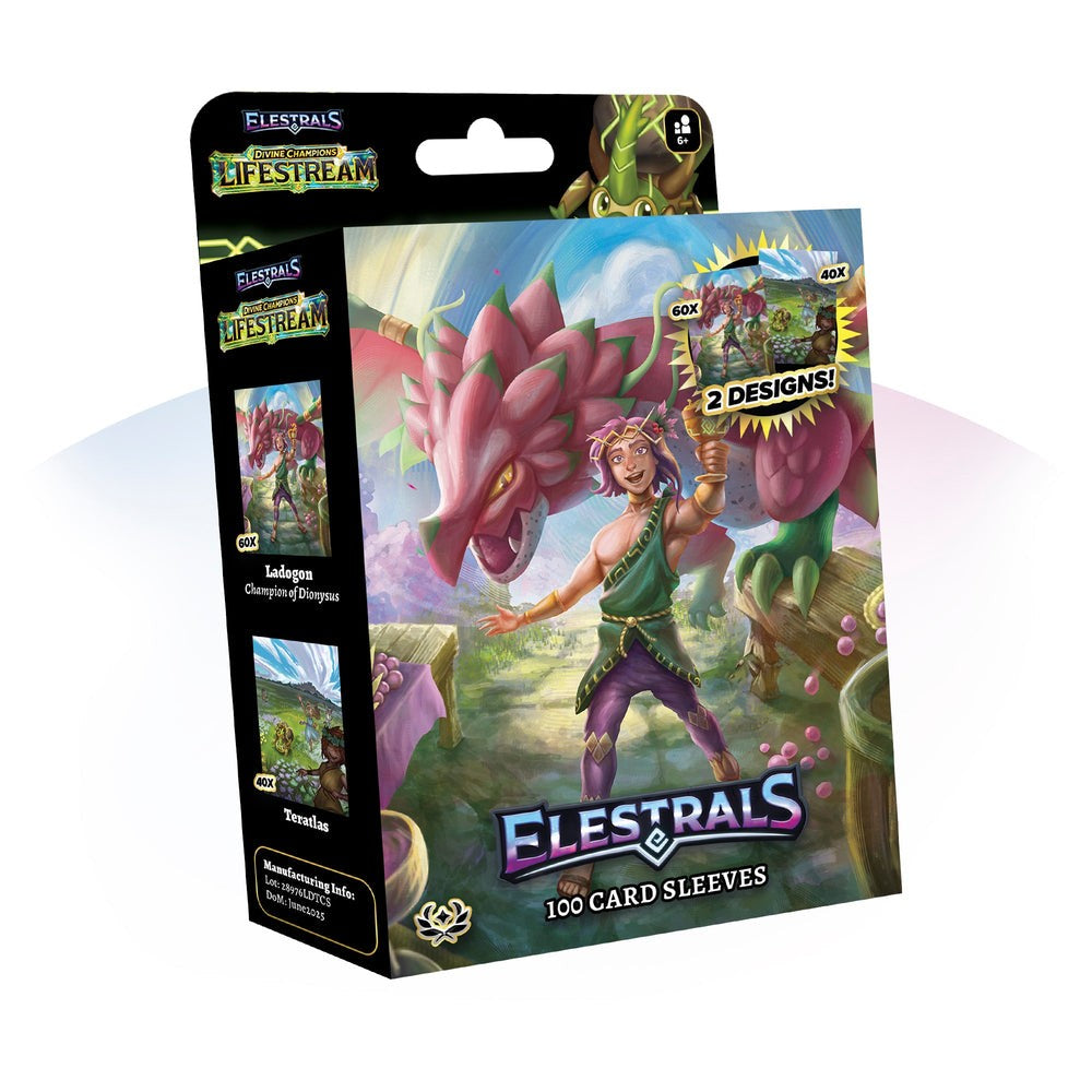 PREORDER Elestrals - Lifestream Ladogon Champion of Dionysus Card Sleeves
