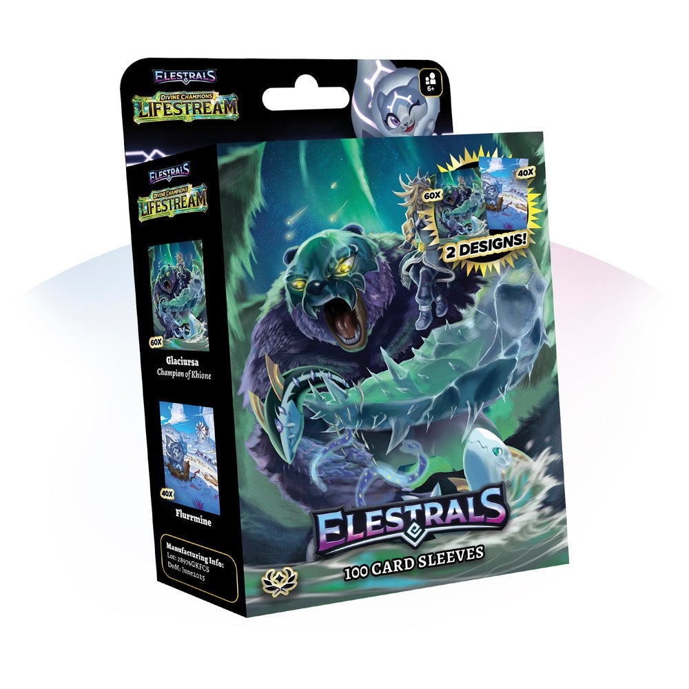 PREORDER Elestrals - Lifestream Glaciursa Champion of Khione Card Sleeves