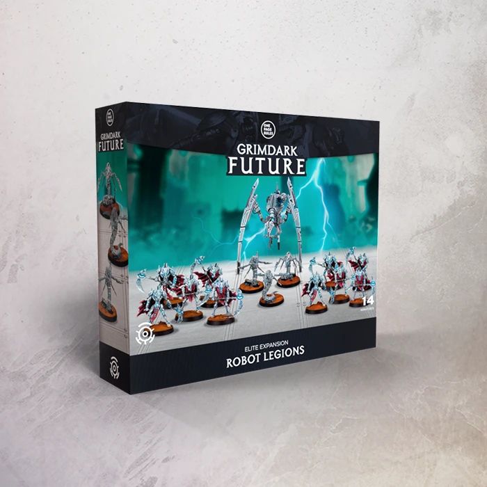PREORDER One page Rules - Grimdark Future - Robot Legions - Elite Expansion