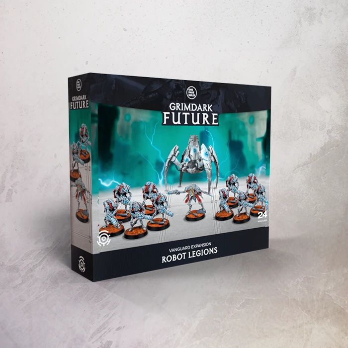 PREORDER One page Rules - Grimdark Future - Robot Legions - Vanguard Expansion