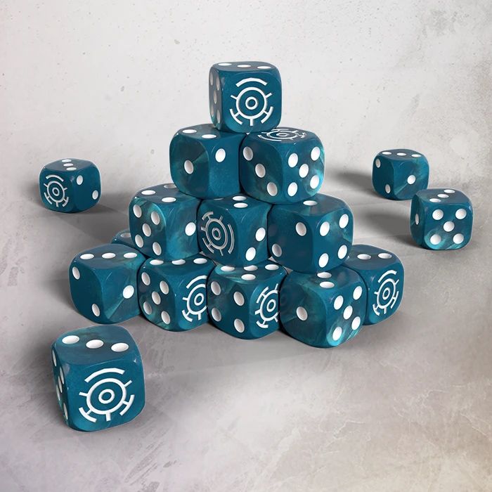 PREORDER One page Rules - Grimdark Future - Robot Legions - Dice Set (20)