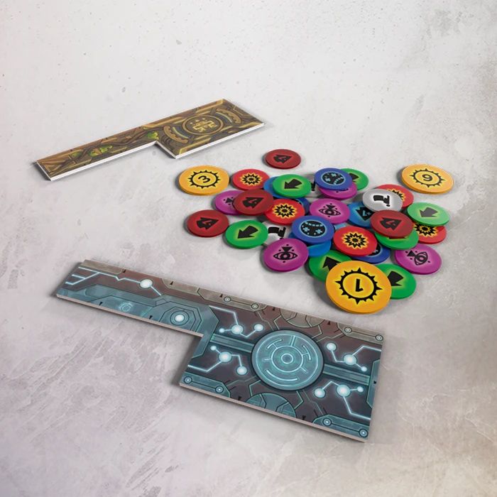 PREORDER One page Rules - Grimdark Future - Token & Rulers Set (70)