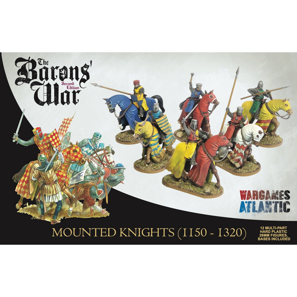 Wargames Atlantic - Barons War - Mounted Knights (1150-1320)