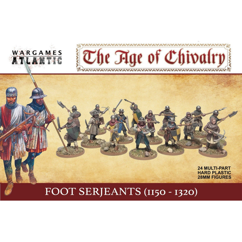 Wargames Atlantic - Barons War - Foot Serjeants (1100-1320)