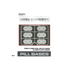 Wargames Atlantic - 25mm x 50mm Pill Dual Use Bases