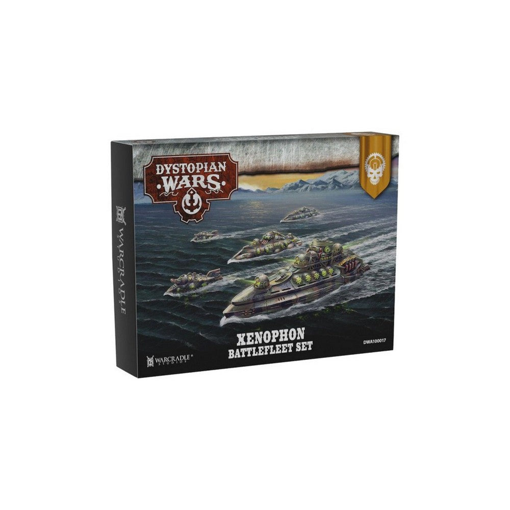 PREORDER Dystopian Wars - Xenophon Battlefleet Set