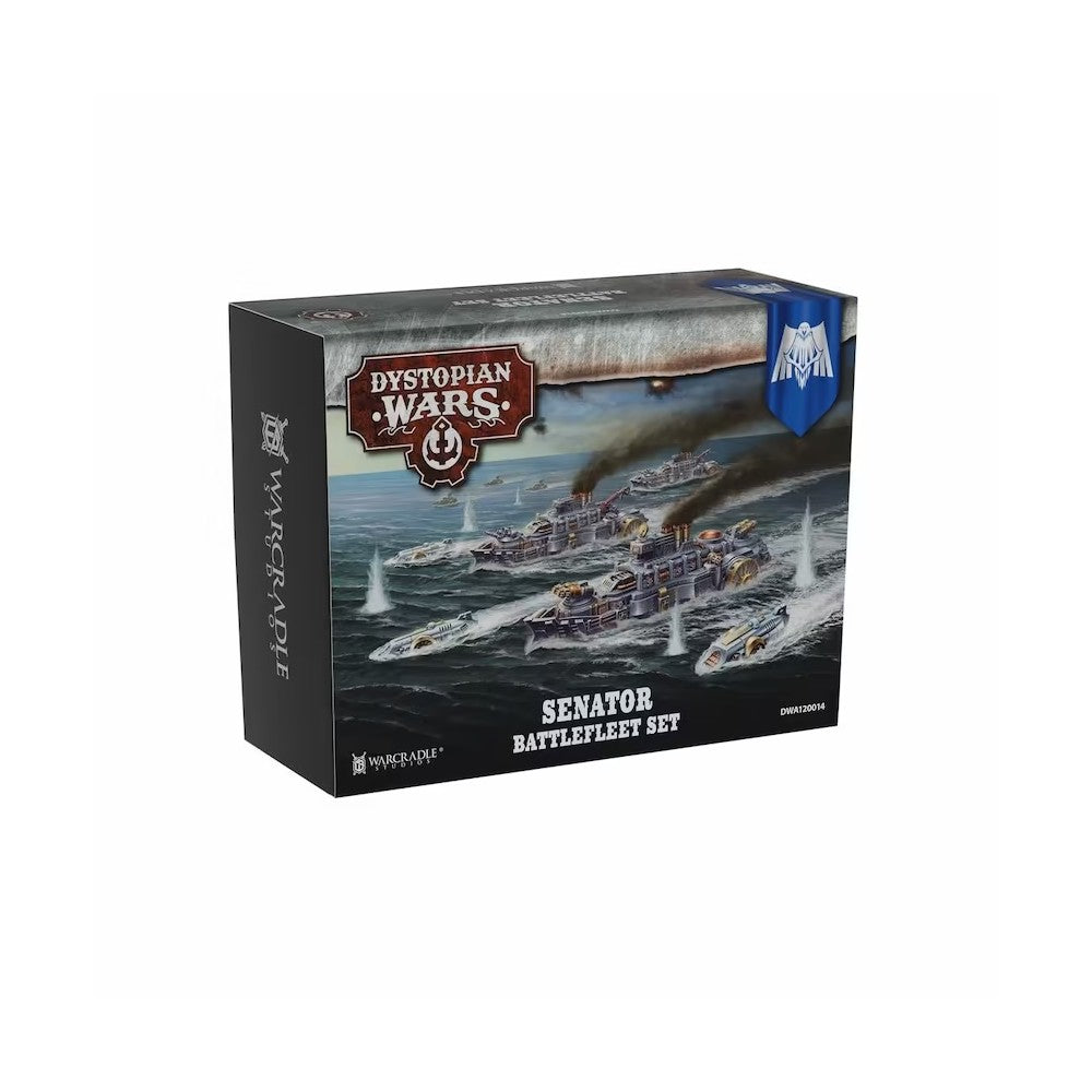 PREORDER Dystopian Wars - Senator Battlefleet Set