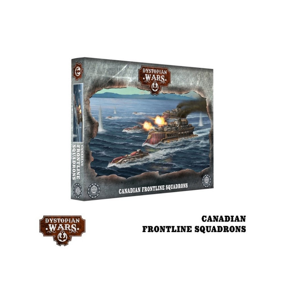 PREORDER Dystopian Wars - Canadian Frontline Squadrons