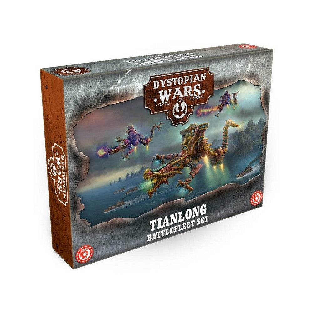 PREORDER Dystopian Wars - Tianlong Battlefleet Set