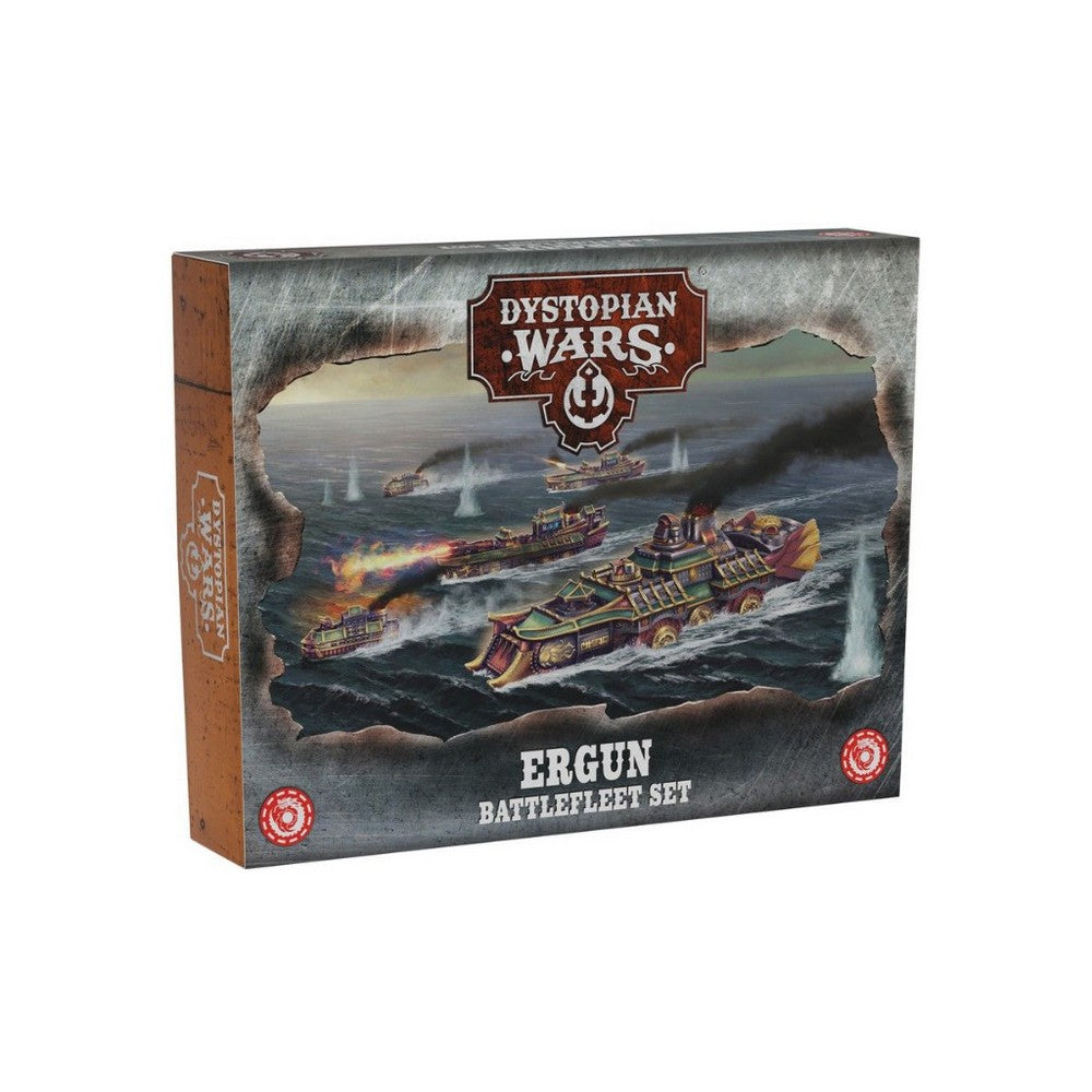 PREORDER Dystopian Wars - Ergun Battlefleet Set