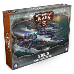 PREORDER Dystopian Wars - Konig Battlefleet Set