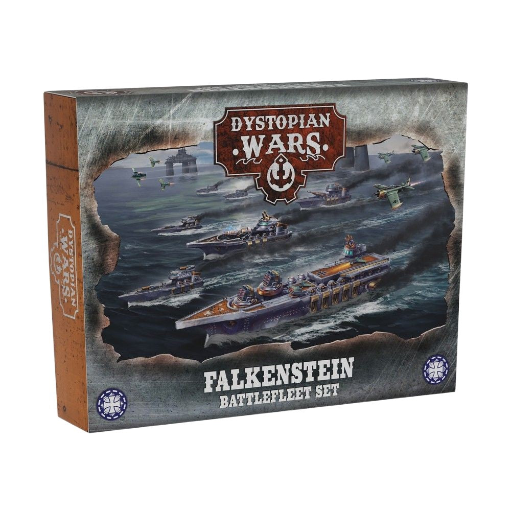 PREORDER Dystopian Wars - Falkenstein Battlefleet Set