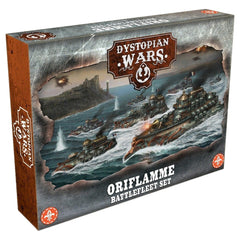 PREORDER Dystopian Wars - Oriflamme Battlefleet Set