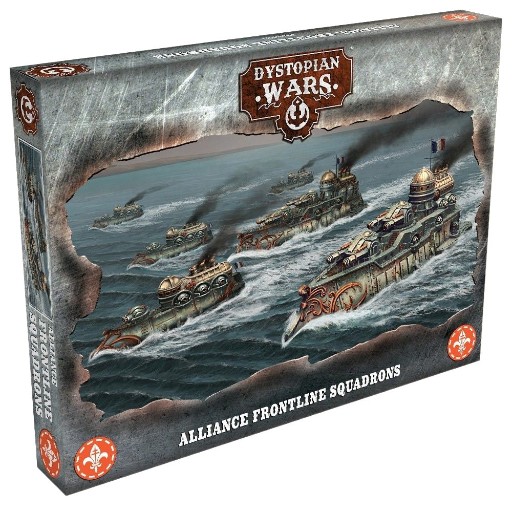 PREORDER Dystopian Wars - Alliance Frontline Squadrons