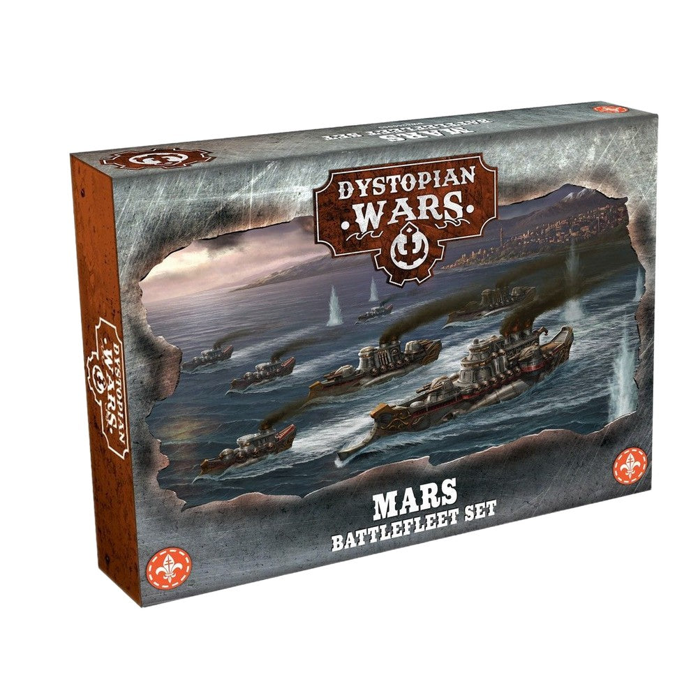 PREORDER Dystopian Wars - Mars Battlefleet Set