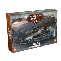 PREORDER Dystopian Wars - Mars Battlefleet Set