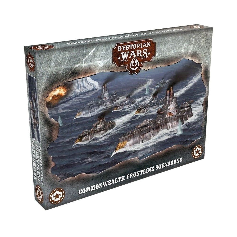 PREORDER Dystopian Wars - Commonwealth Frontline Squadrons